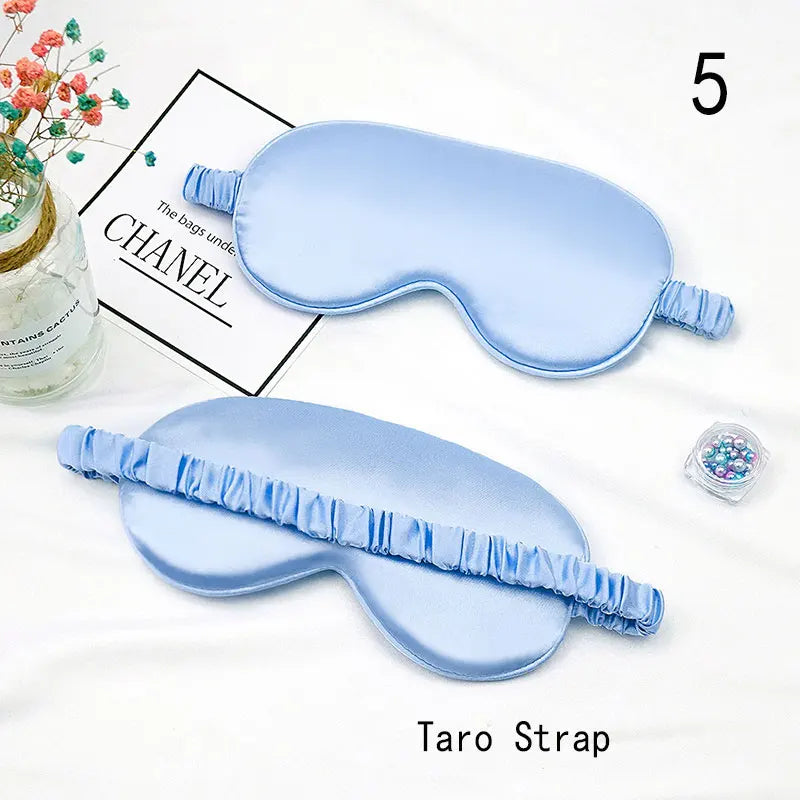 Imitated Silk Eye Mask | Breathable, Soft Comfort for Sleep & Travel  Dream Tech Sleep