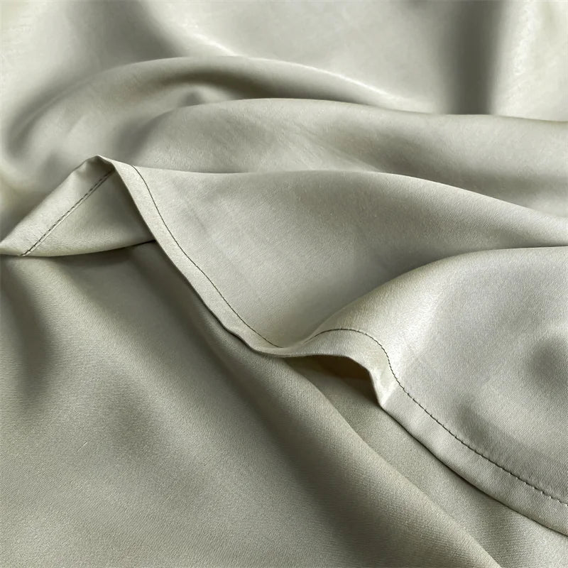 Organic Bamboo Bedding Set | Luxury Cooling Fitted & Flat Sheets, Silky Soft Pillowcase  Dream Tech Sleep