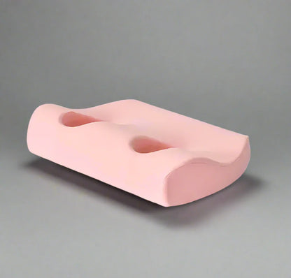Noise-proof Headset Hole Pillow Memory Foam Pillow Release Ears Pain Pillow with Hole for Side Sleeper  Dream Tech Sleep