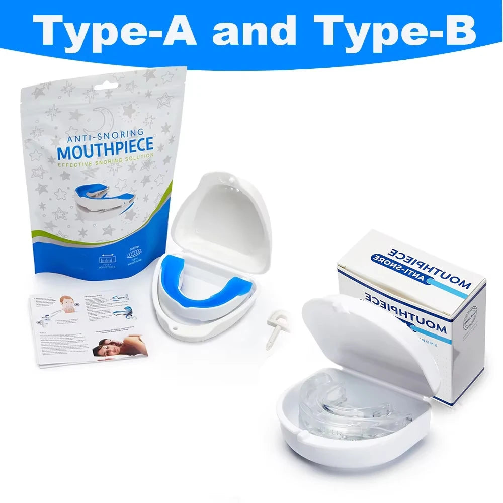 Anti Snoring Bruxism Mouth Guard Snoring Prevention Sleeping Aid Apnea Guard Teeth Device Mouthpiece Anti Snore Stop Mouth Guard  My Store