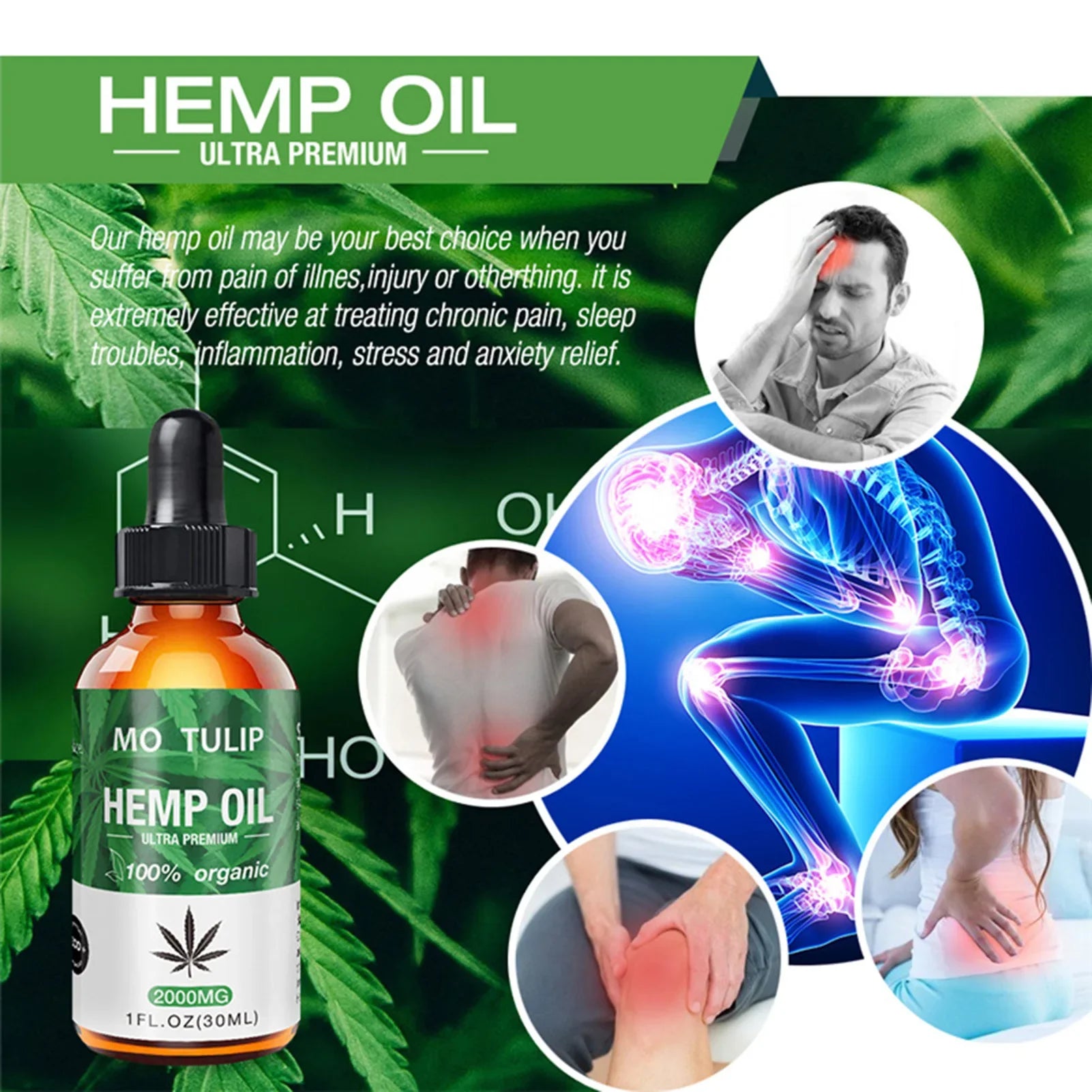 Organic Relaxing Seed Oil for Anxiety and Stress Relief  Dream Tech Sleep
