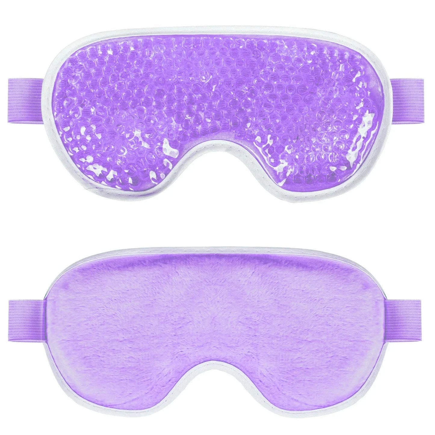 PVC Eye Mask Cooling Eye Mask Hot Cold Compress Gel Beads Eye Mask for Puffy Eyes Dark Circles Reduce Eyes Dry Sleep Eyes Mask  My Store