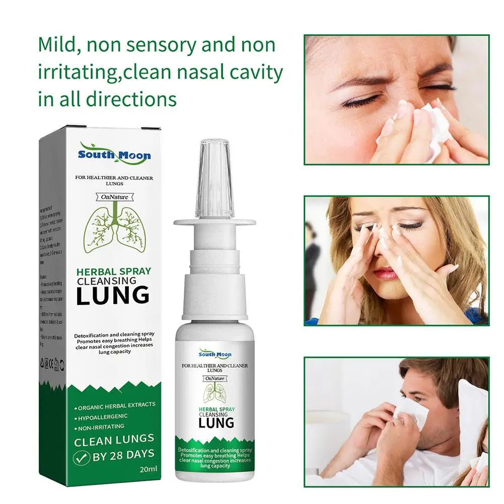 Lung Detox Herbal Cleanser Spray | 20ml Anti Snoring Solution  Dream Tech Sleep
