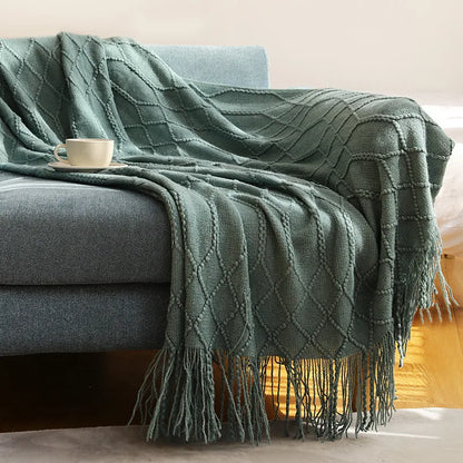 Inya Chunky Knit Blanket My Store