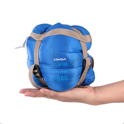 LIXADA 190*75cm Envelope Sleeping Bag Adult Camping Outdoor Mini Walking beach Sleeping Bags Ultralight Travel Bag Spring Autumn  Dream Tech Sleep