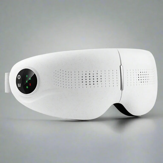 Eye Massager Smart Vibration Heating Eye Mask Relieve Fatigue Bluetooth Music Eye Massage Relax Migraines Relief Improve Sleep  Dream Tech Sleep