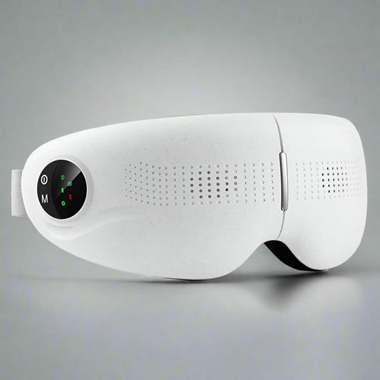 Eye Massager Smart Vibration Heating Eye Mask Relieve Fatigue Bluetooth Music Eye Massage Relax Migraines Relief Improve Sleep  Dream Tech Sleep