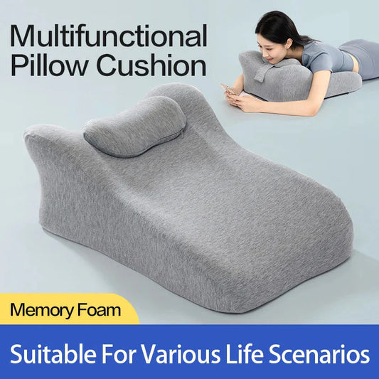 Lie On The Bed Sleeping Pillow Lie On The Bed Artifact Multifunctional Prone Position Lie Pillow Lie Sleeping Lie Pillow Cushion  Dream Tech Sleep