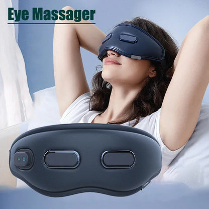 Smart Eye Massager – Rechargeable Heated Eye Massage for Better Sleep

