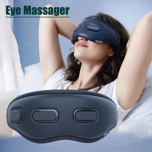 Smart Eye Massager – Rechargeable Heated Eye Massage for Better Sleep

