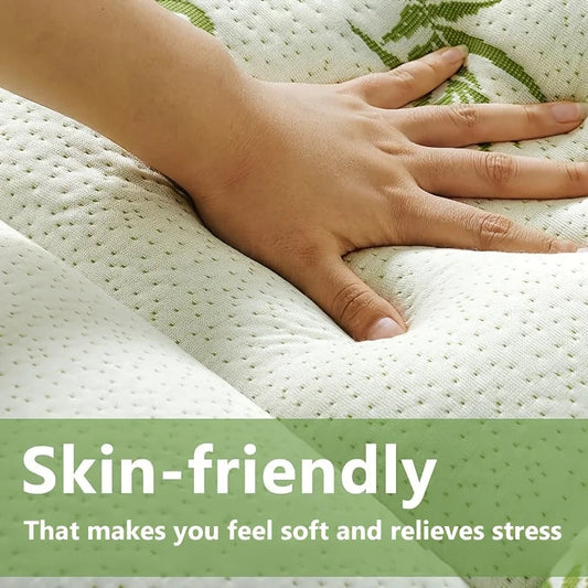 Aloe Vera Mattress Protector – Soft, Hypoallergenic Breathable Cover  My Store