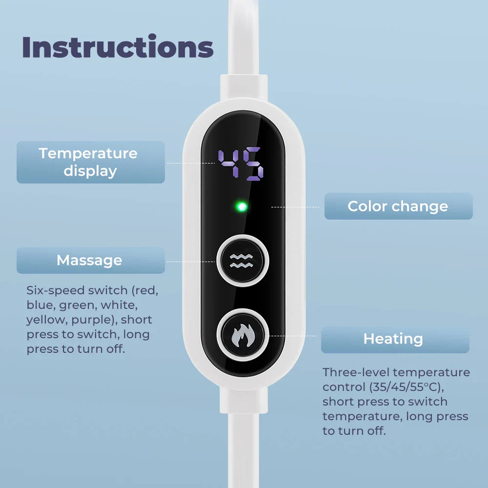 Eye 3D Massage Mask Electric Steam  Dream Tech Sleep