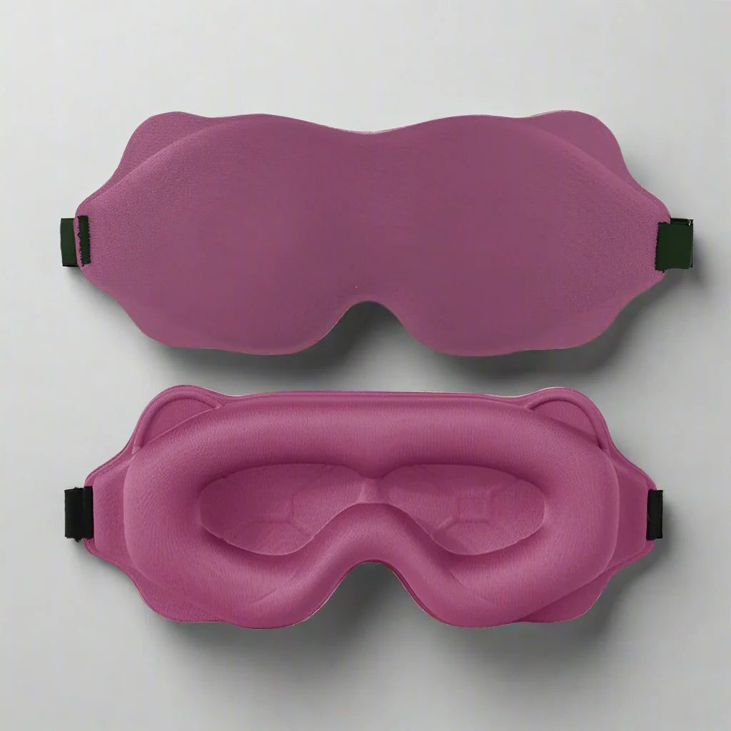 3D Mask for Sleep Eye Mask Lights Blockout Soft Padded Sleeping Masked Fabric Cover Shade Blindfold Eyepatch Travelsleepmask  Dream Tech Sleep