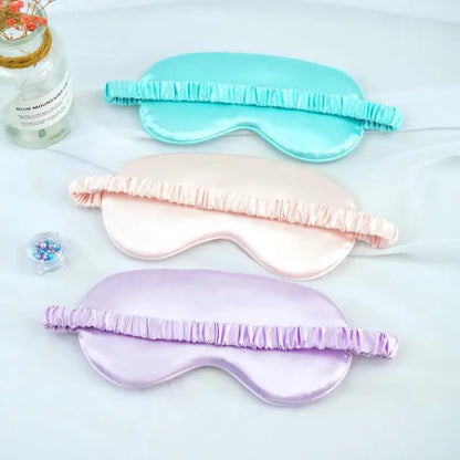 Imitated Silk Eye Mask | Breathable, Soft Comfort for Sleep & Travel  Dream Tech Sleep