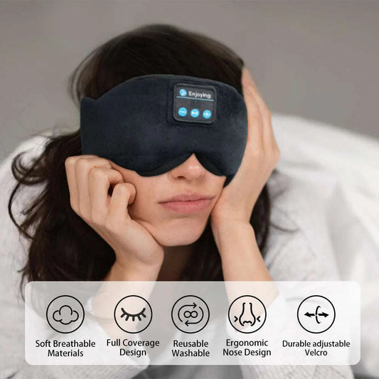 Bluetooth Sleeping Mask with Wireless Headphones  Dream Tech Sleep