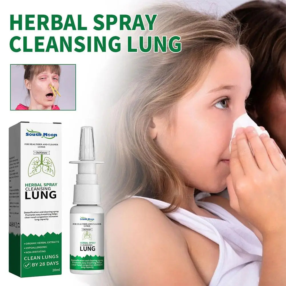 Lung Detox Herbal Cleanser Spray | 20ml Anti Snoring Solution  Dream Tech Sleep