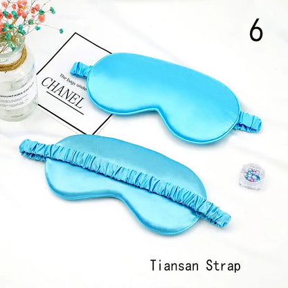 Imitated Silk Eye Mask | Breathable, Soft Comfort for Sleep & Travel  Dream Tech Sleep