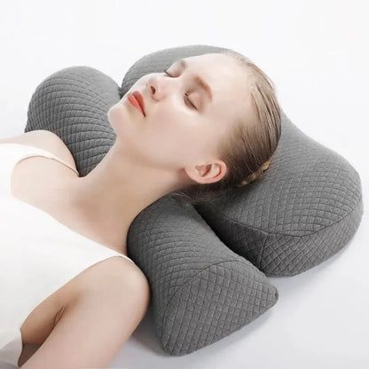 Cervical Pillow, Memory Foam Contour Pillow, Bed Pillows for Side Sleeper Ergonomic Orthopedic Sleeping Pillow  Dream Tech Sleep
