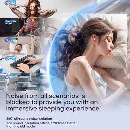 Silicone Sleep Ear Plug Waterproof Swimming Earplugs Canceling Noise Reduction Soundproof Sleeping Earplugs for Travel Home  Dream Tech Sleep