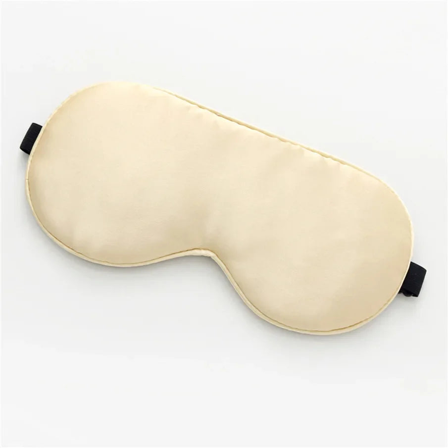 Silk Eye Mask | Breathable, Soft Comfort for Sleep & Travel  Dream Tech Sleep