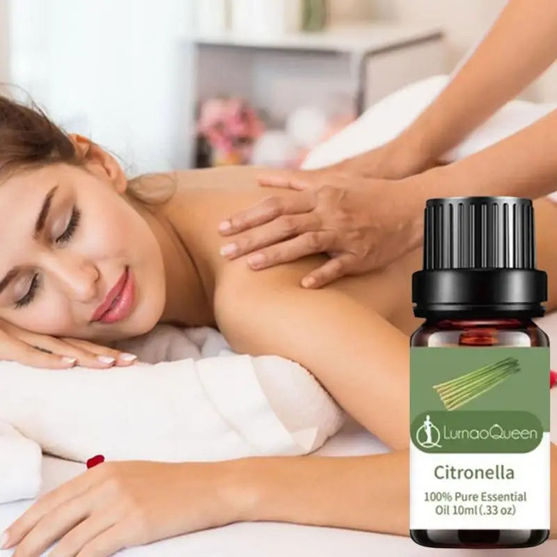 Citronella, Bergamot, Sandalwood, Peppermint Essential Oil Set  Dream Tech Sleep