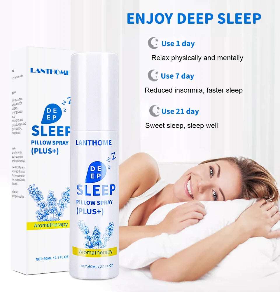 Aromatherapy Deep Sleep Pillow Spray - Lavender Sleep Mist  Dream Tech Sleep
