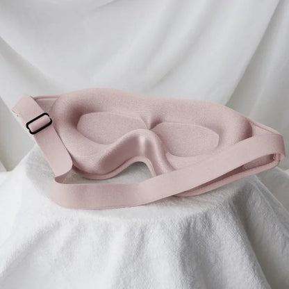 3D Sleep Mask Blindfold Sleeping Aid Eye Mask Soft Memory Foam Face Mask Eyeshade 99% Blockout Light Slaapmasker Eye Cover Patch  My Store