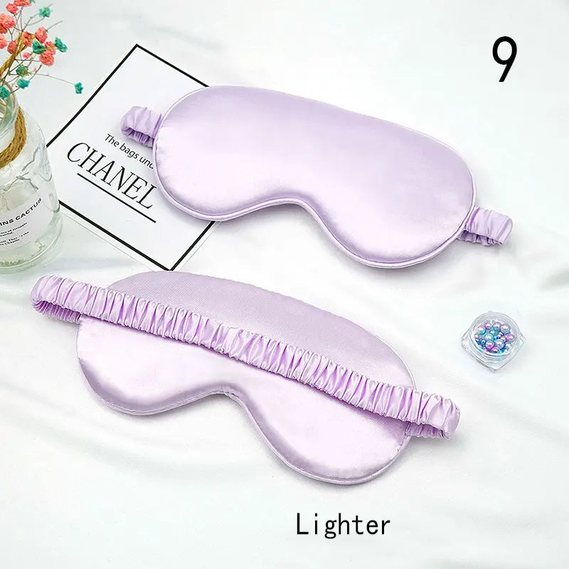 Imitated Silk Eye Mask | Breathable, Soft Comfort for Sleep & Travel  Dream Tech Sleep
