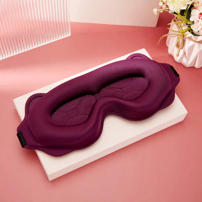 3D Sleep Mask Sleeping Aid Blindfold Block Out Light Portable Soft Memory Foam Face Mask Eyeshade Comfort Three Dimension Design  Dream Tech Sleep