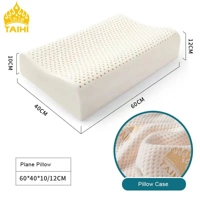 TAIHI Orthopedic Latex Pillow for Neck Pain  Dream Tech Sleep