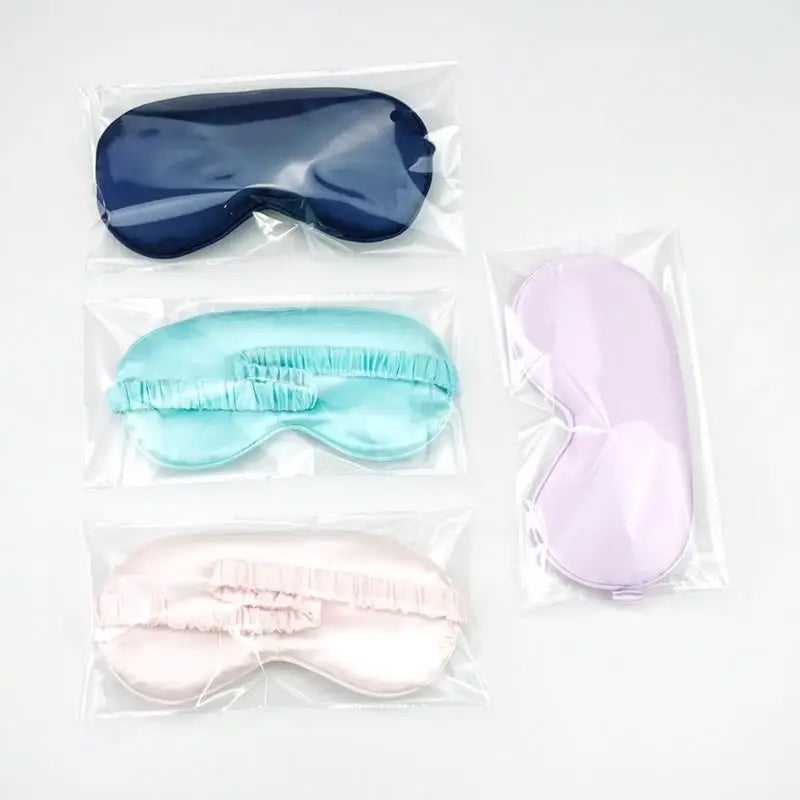 Imitated Silk Eye Mask | Breathable, Soft Comfort for Sleep & Travel  Dream Tech Sleep