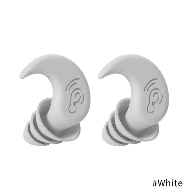 Anti Noise Silicone Earplug Sleep Noise Reduction Ear Plug Canceling Soundproof Ear Plugs Waterproof Swimming Soft Ear Protector  Dream Tech Sleep