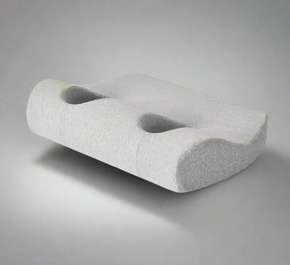 Noise-proof Headset Hole Pillow Memory Foam Pillow Release Ears Pain Pillow with Hole for Side Sleeper  Dream Tech Sleep