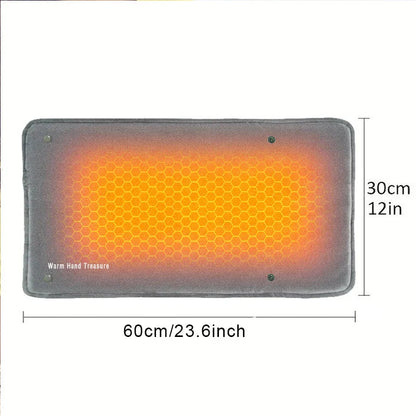 New Graphene Quick Heating Warming Pad with Adjustable Temperature and Timing USB Power Supply Office and Home Warming Handbags  Dream Tech Sleep