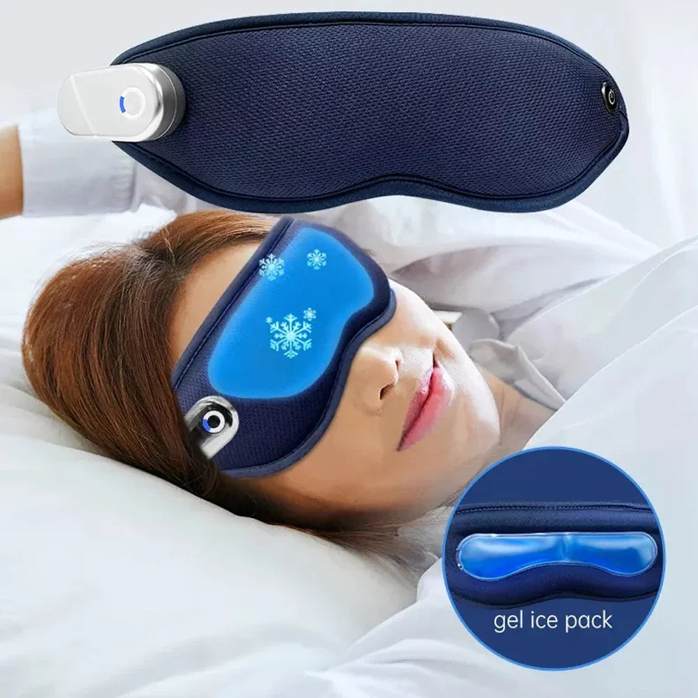 Wireless Smart 3D Eye Massager with Cooling & Heat  Dream Tech Sleep