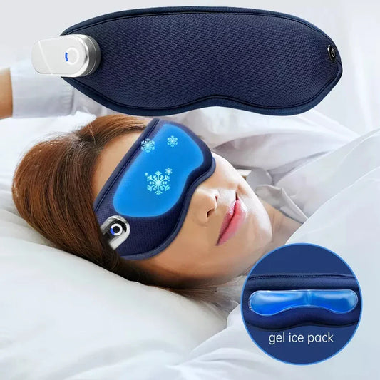 Wireless Smart 3D Eye Massager with Cooling & Heat  Dream Tech Sleep