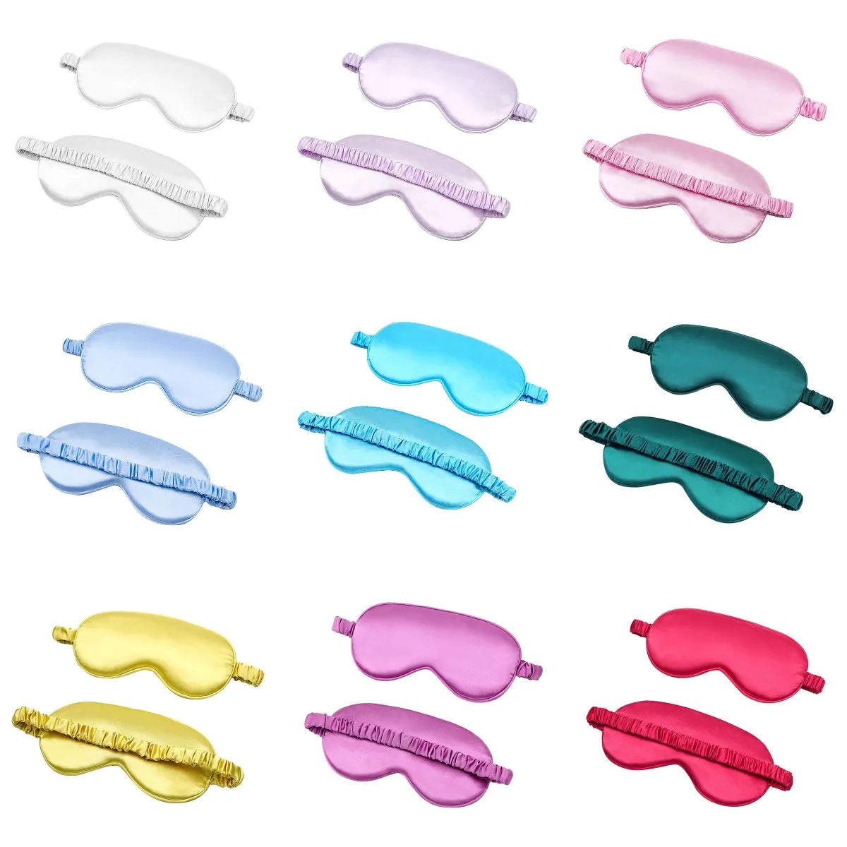 Imitated Silk Eye Mask | Breathable, Soft Comfort for Sleep & Travel  Dream Tech Sleep