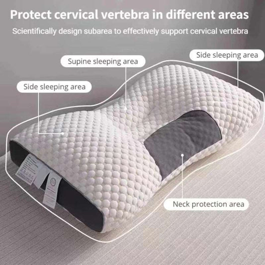 Cervical Orthopedic Neck Pillow Soybean Fiber Massage Pillow Core  Dream Tech Sleep