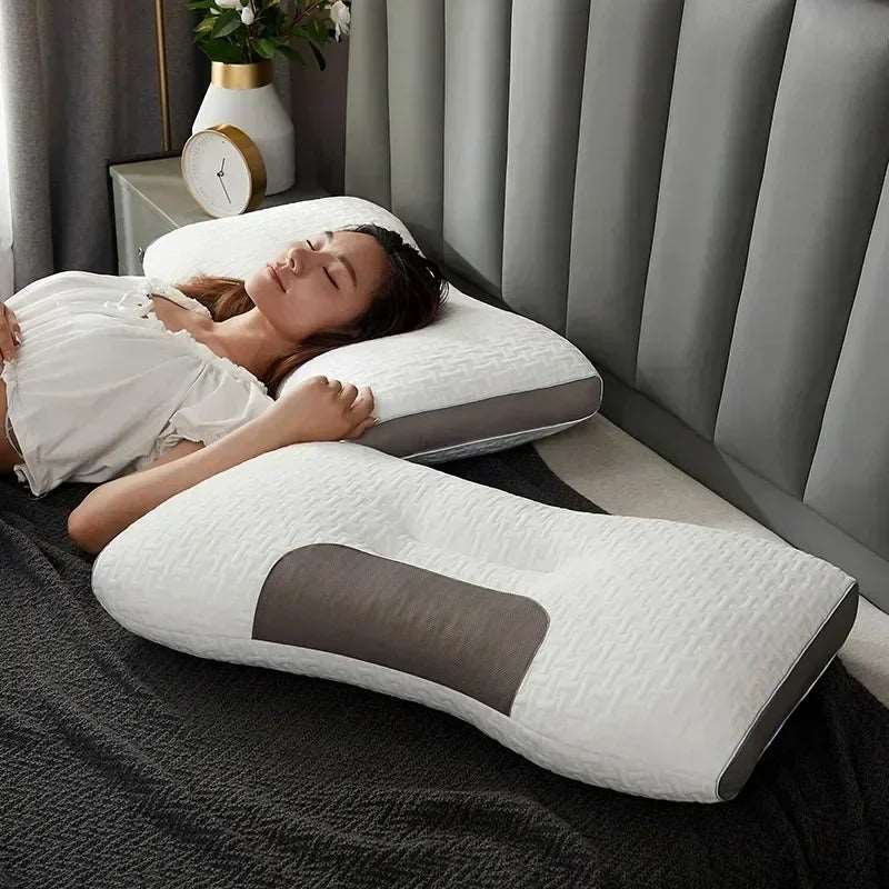 3D Orthopedic Neck Pillow Ergonomic  Dream Tech Sleep