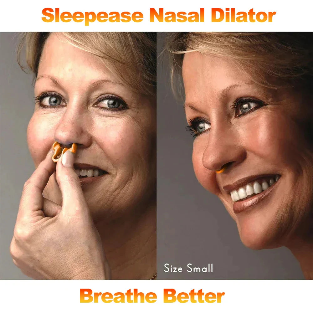 1~2Pcs Silicone Nose Clip Anti Snoring Nasal Dilator Stop Snore Aid Easy Breathe Improve Sleeping Rhinitis  Dream Tech Sleep