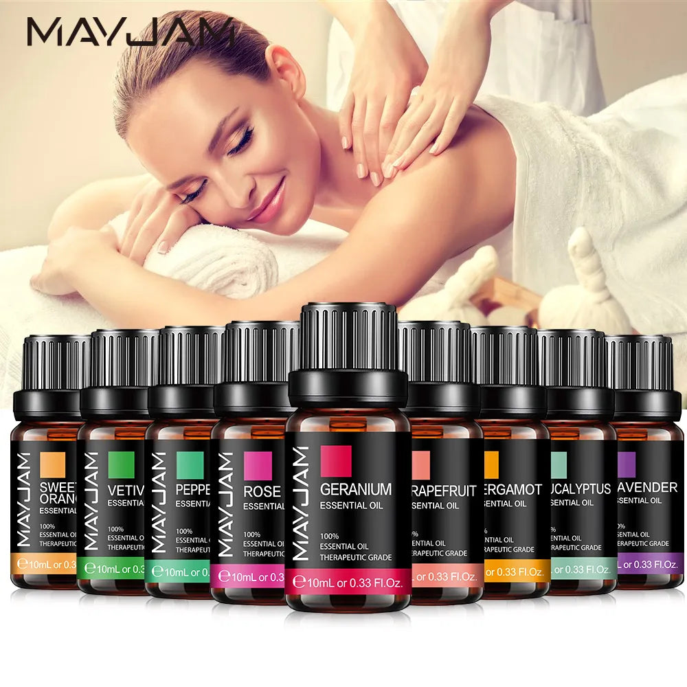 Essential Oils Set - Chamomile, Eucalyptus, Jasmine & More for Diffusers  Dream Tech Sleep