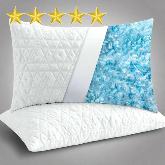 Shredded Memory Foam Pillow – Cooling Pillow for Hot Sleepers