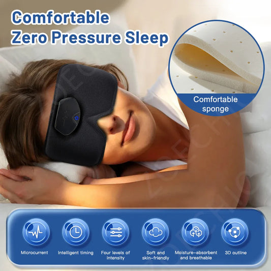 Smart EMS Head Massager & Sleep Mask - Migraine Relief & Sleep Aid Device  Dream Tech Sleep