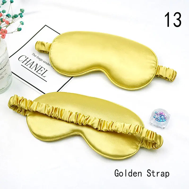 Imitated Silk Eye Mask | Breathable, Soft Comfort for Sleep & Travel  Dream Tech Sleep