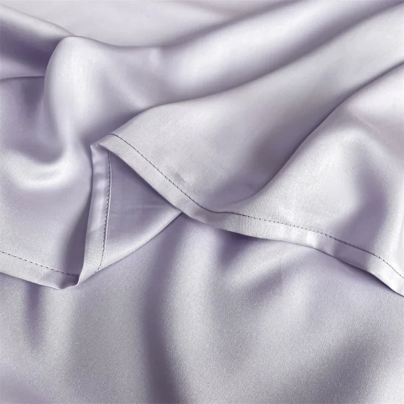 Organic Bamboo Bedding Set | Luxury Cooling Fitted & Flat Sheets, Silky Soft Pillowcase  Dream Tech Sleep