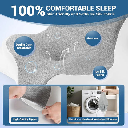 Reading Pillow for Bed, Lying, Leaning and Prone, Ergonomic Memory Foam Bed Wedge Pillow for Chin & Back Support Pillows  My Store