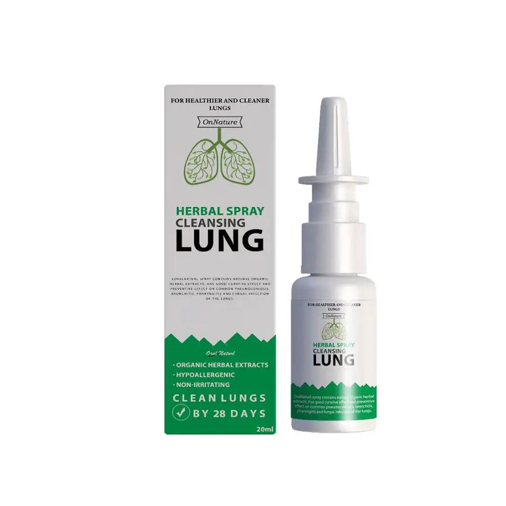 Lung Detox Herbal Cleanser Spray | 20ml Anti Snoring Solution  Dream Tech Sleep
