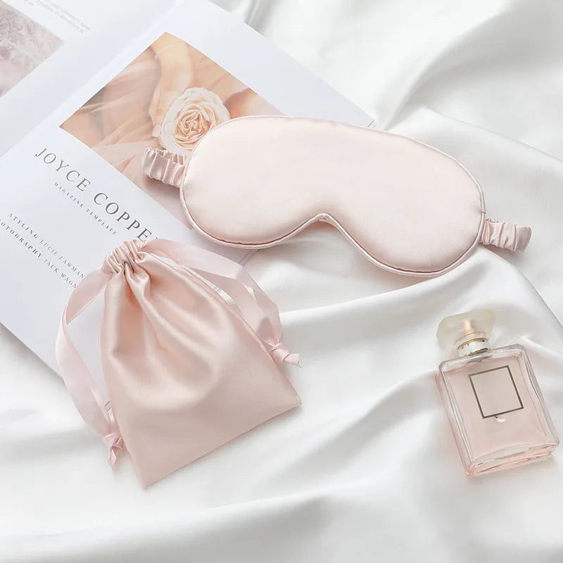 Silk Cotton Padded Eye Mask | Full Cover Light Block  Dream Tech Sleep