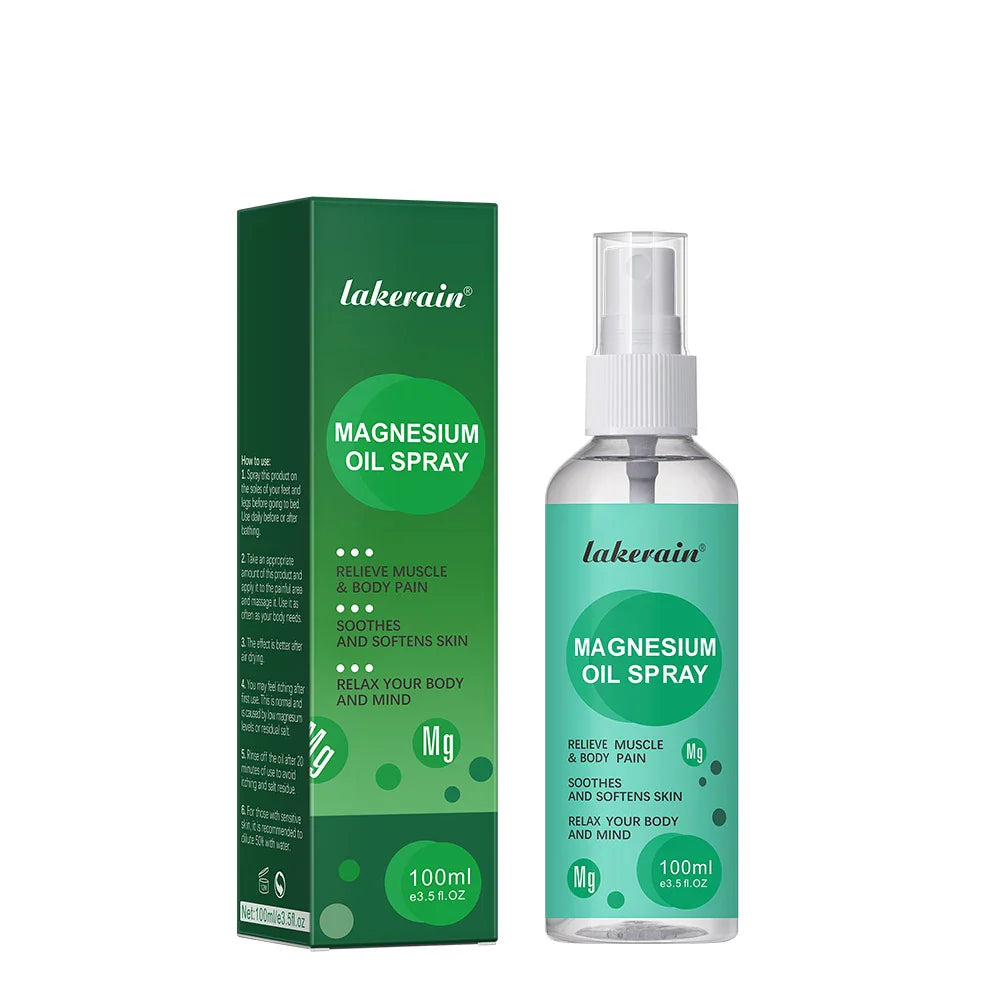 Magnesium Oil Spray | 80ml Mineral Essential Massage Oil  Dream Tech Sleep