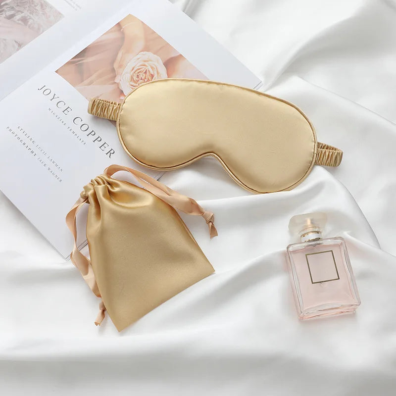 Silk Cotton Padded Eye Mask | Full Cover Light Block  Dream Tech Sleep